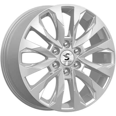 Premium Series КР007 8x20 6*139,7 Et:55 Dia:100,1 Elite Silver Premium Series КР007 8x20 6*139,7 Et:55 Dia:100,1 Elite Silver