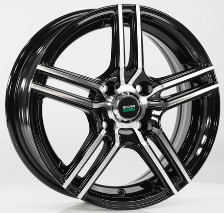 Megami MGM-1 6x15 5*100 Et:38 Dia:57,1 bkf Megami MGM-1 6x15 5*100 Et:38 Dia:57,1 bkf