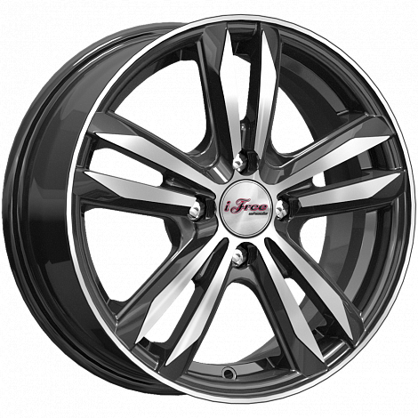 iFree Маскот 6x15 4*100 Et:46 Dia:54,1 блэк джек iFree Маскот 6x15 4*100 Et:46 Dia:54,1 блэк джек