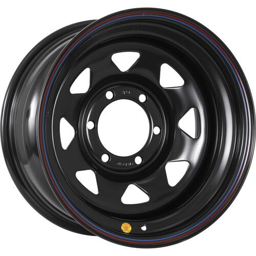 Off-Road-Wheels Black 7x15 5*139,7 Et:15 Dia:110,1 черный Off-Road-Wheels Black 7x15 5*139,7 Et:15 Dia:110,1 черный