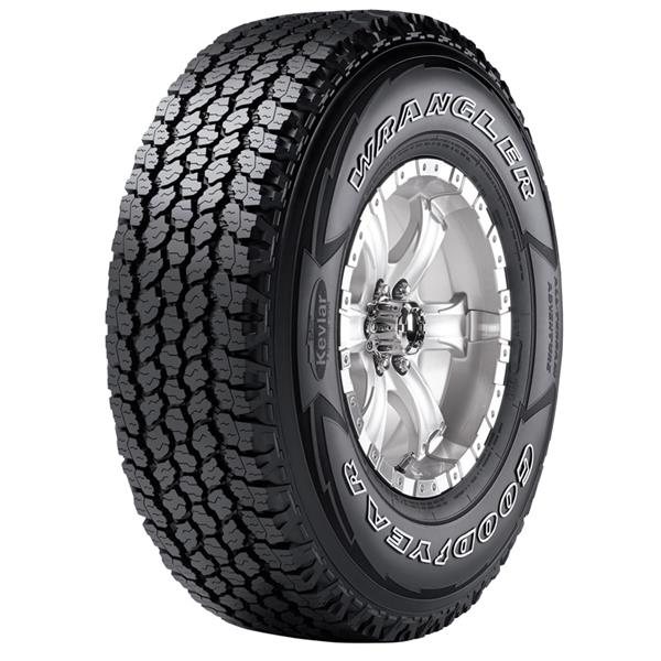 255/65R17 110T GoodYear Wrangler All-Terrain Adventure With Kevlar OWL 255/65R17 110T GoodYear Wrangler All-Terrain Adventure With Kevlar OWL