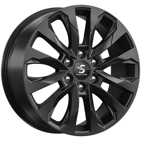 Premium Series КР007 8x20 6*139,7 Et:38 Dia:67,1 Fury Black Premium Series КР007 8x20 6*139,7 Et:38 Dia:67,1 Fury Black