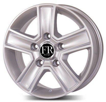 Replica FR FT473 6,5x16 5*160 Et:60 Dia:65,1 Silver Replica FR FT473 6,5x16 5*160 Et:60 Dia:65,1 Silver