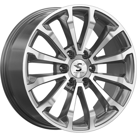 Premium Series КР006 8,5x20 6*139,7 Et:33 Dia:75,1 Diamond gloss graphite Premium Series КР006 8,5x20 6*139,7 Et:33 Dia:75,1 Diamond gloss graphite