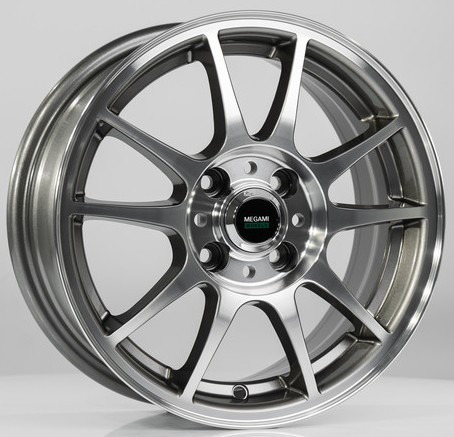 Megami MGM-5 6x15 5*114,3 Et:38 Dia:67,1 GMF Megami MGM-5 6x15 5*114,3 Et:38 Dia:67,1 GMF