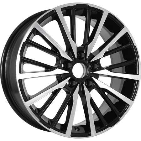 KDW KD1740 7x17 5*110 Et:43 Dia:63,35 Black_Front_Polished KDW KD1740 7x17 5*110 Et:43 Dia:63,35 Black_Front_Polished