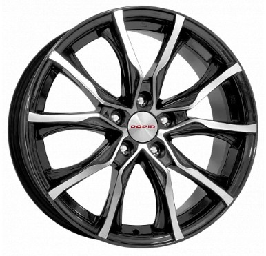 K&K Твист 7,5x17 5*120 Et:43 Dia:72,6 алмаз чёрный K&K Твист 7,5x17 5*120 Et:43 Dia:72,6 алмаз чёрный