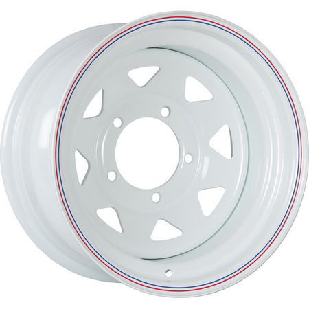 Off-Road-Wheels White 7x15 5*139,7 Et:-19 Dia:110,1 White Off-Road-Wheels White 7x15 5*139,7 Et:-19 Dia:110,1 White