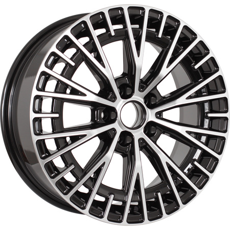 KDW KD1730 7x17 5*108 Et:40 Dia:54,1 Black_Front_Polished KDW KD1730 7x17 5*108 Et:40 Dia:54,1 Black_Front_Polished
