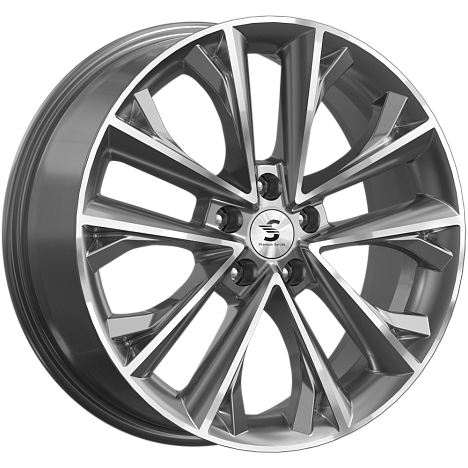 Premium Series КР012 7x18 5*112 Et:45 Dia:57,1 Diamond Gloss Graphite Premium Series КР012 7x18 5*112 Et:45 Dia:57,1 Diamond Gloss Graphite