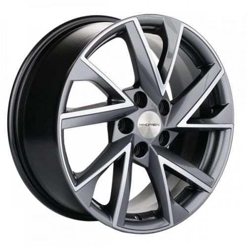 Khomen 1714 7x17 5*110 Et:46 Dia:63,3 Gray-FP