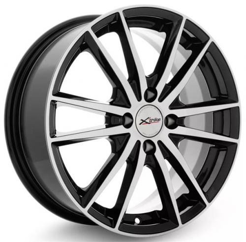 X'trike X-129 6,5x16 4*100 Et:48 Dia:60,1 BK/FP X'trike X-129 6,5x16 4*100 Et:48 Dia:60,1 BK/FP