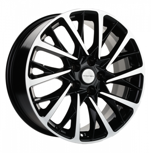 Khomen 1804 7,5x18 5*114,3 Et:45 Dia:60,1 BLACK-FP Khomen 1804 7,5x18 5*114,3 Et:45 Dia:60,1 BLACK-FP