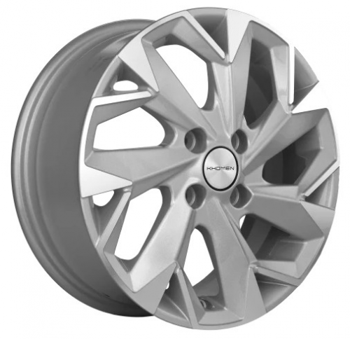 Khomen 1402 5,5x14 4*100 Et:43 Dia:60,1 F-Silver-FP