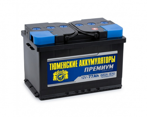 АКБ Тюмень 77 Ач о/п 6СТ-77LR Premium