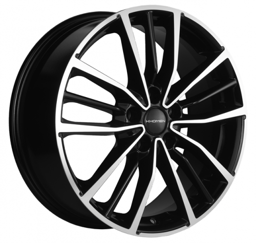 Khomen KHW1812 7x18 5*108 Et:36 Dia:60,1 Black-FP Khomen KHW1812 7x18 5*108 Et:36 Dia:60,1 Black-FP