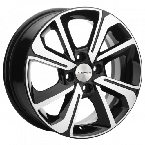 Khomen 1501 6x15 4*100 Et:39 Dia:56,6 BLACK-FP Khomen 1501 6x15 4*100 Et:39 Dia:56,6 BLACK-FP